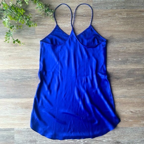 Victoria’s Secret Luxe Blue Slip Dress Lingerie - Picture 4 of 4